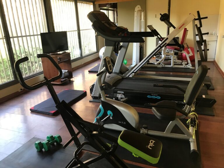 Gimnasio. Venta parcela Curacaví Chile.